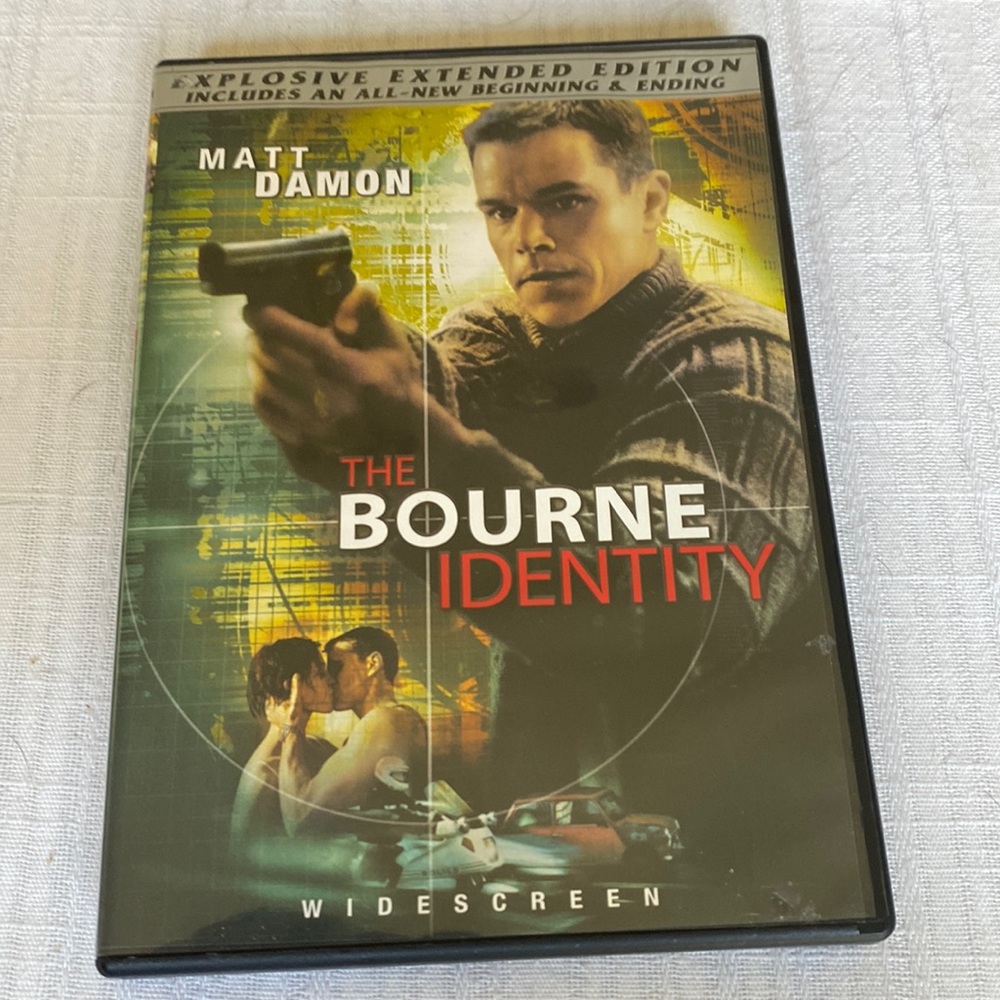 🎬PRICING🎬 The Bourne Identity DVD Widescreen Edition